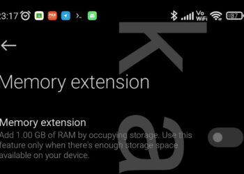 Xiaomi extended RAM feature MIUI