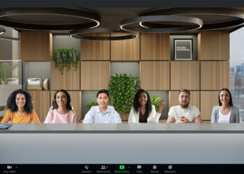 Zoom Immersive View desktop client virtual backgrounds