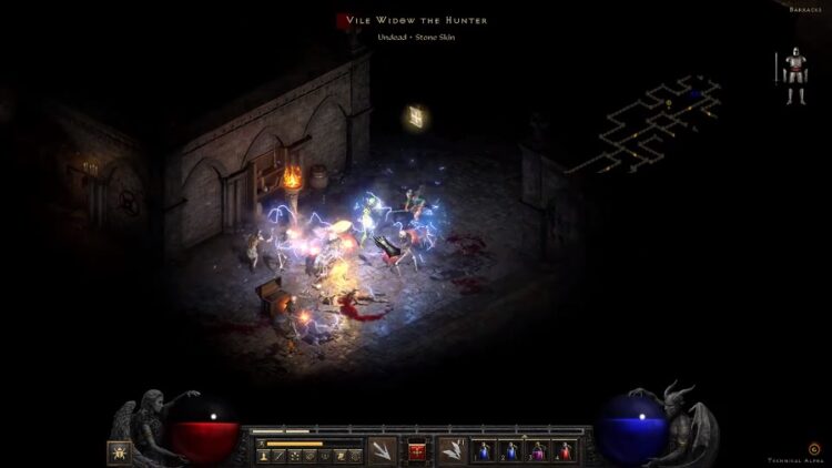 Diablo 2: Resurrected gameplay screenshot
