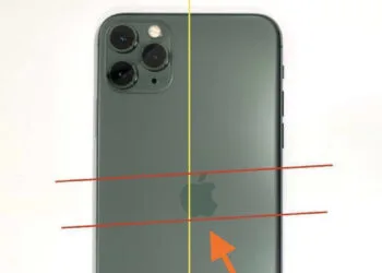 iPhone 11 Pro misprinted apple logo