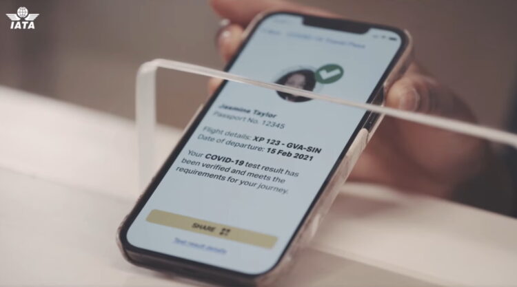 IATA Travel Pass App Live