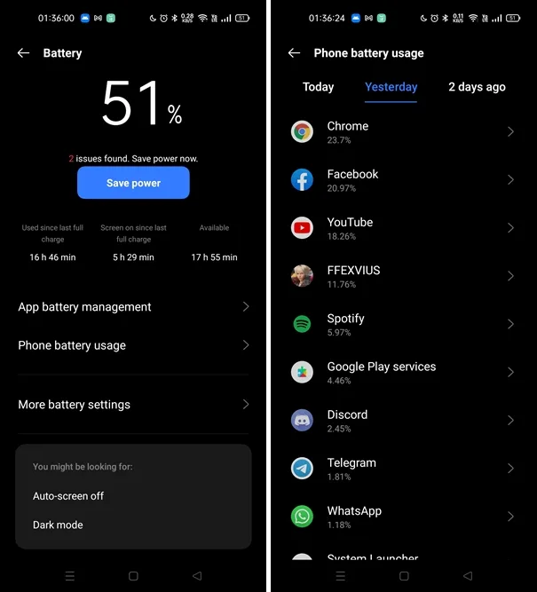 realme 8 Pro battery