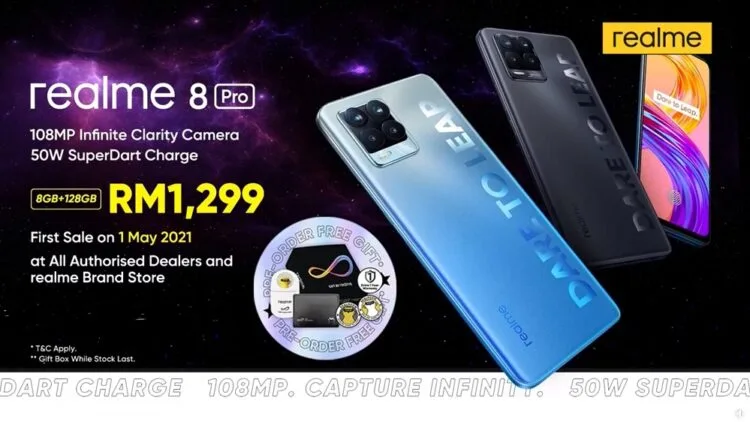 realme 8 Pro pre-order bonus