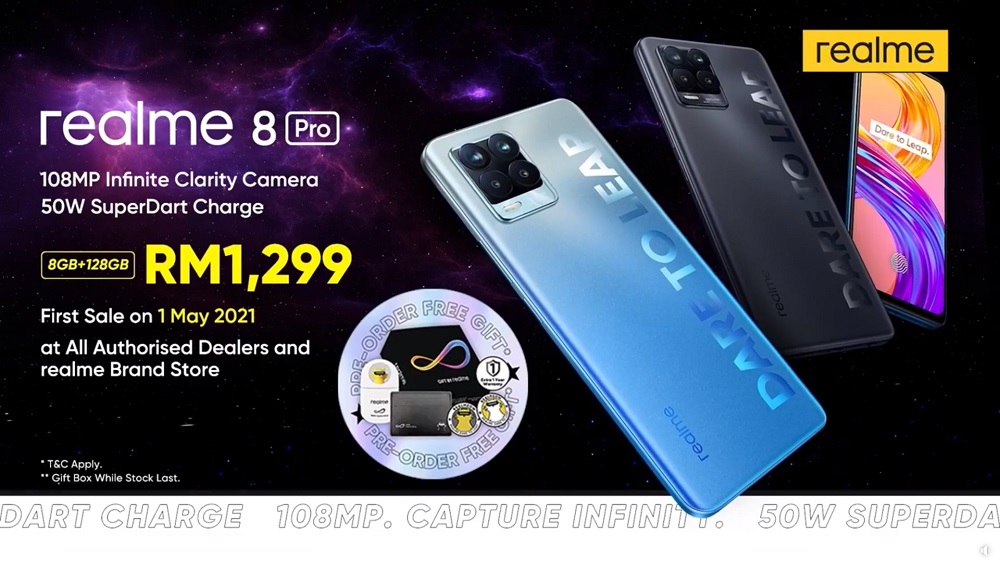 realme 8 Pro Now Official In Malaysia; Priced At RM1299 - Lowyat.NET