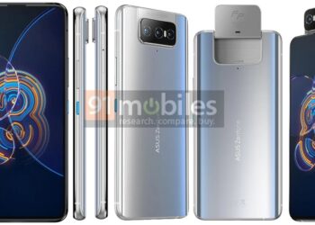 ASUS ZenFone 8 Flip render