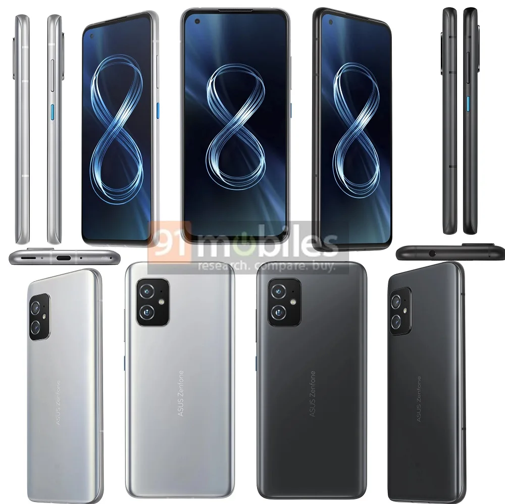 ASUS ZenFone 8 render
