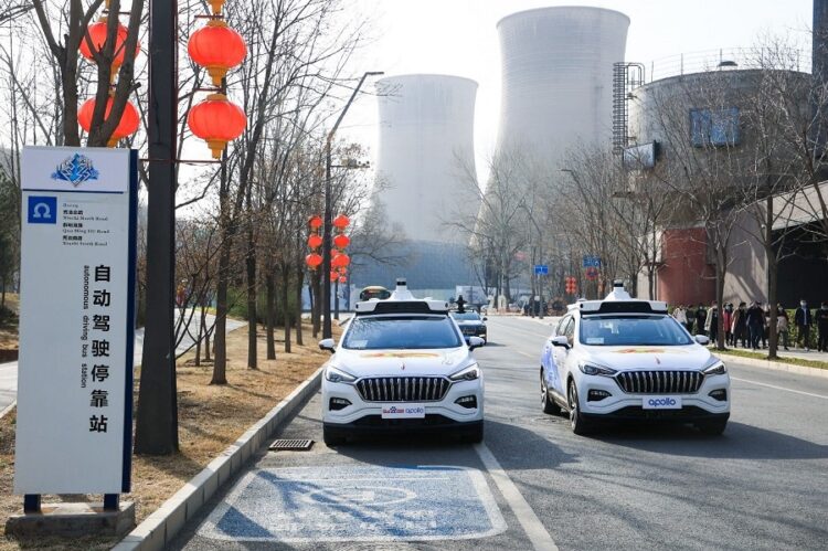 Baidu Apollo driverless robotaxi service