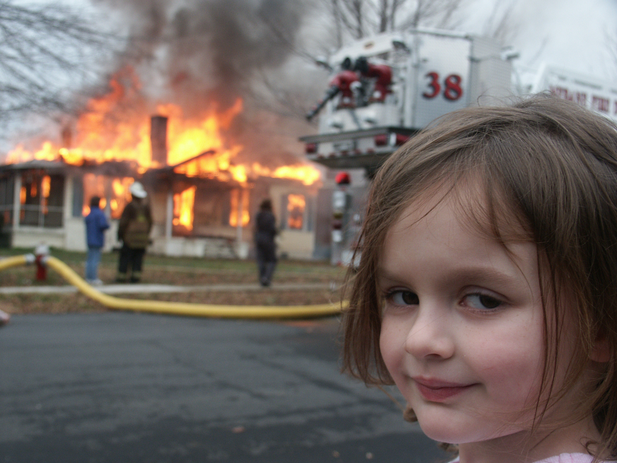 Disaster Girl Meme Sold US$500,000 NFT