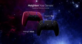 DualSense Cosmic Red Midnight Black