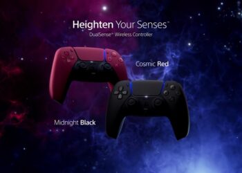 DualSense Cosmic Red Midnight Black