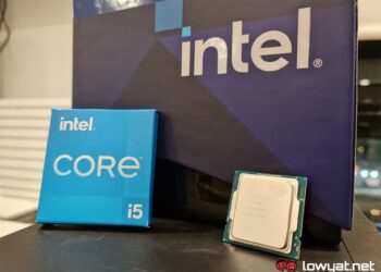 Intel's 11th generation Rocket Lake Core i5-11600K.