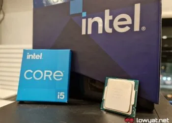 Intel's 11th generation Rocket Lake Core i5-11600K.