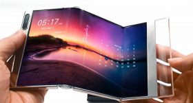 Samsung S-Foldable Smartphone Prototypes Display Week