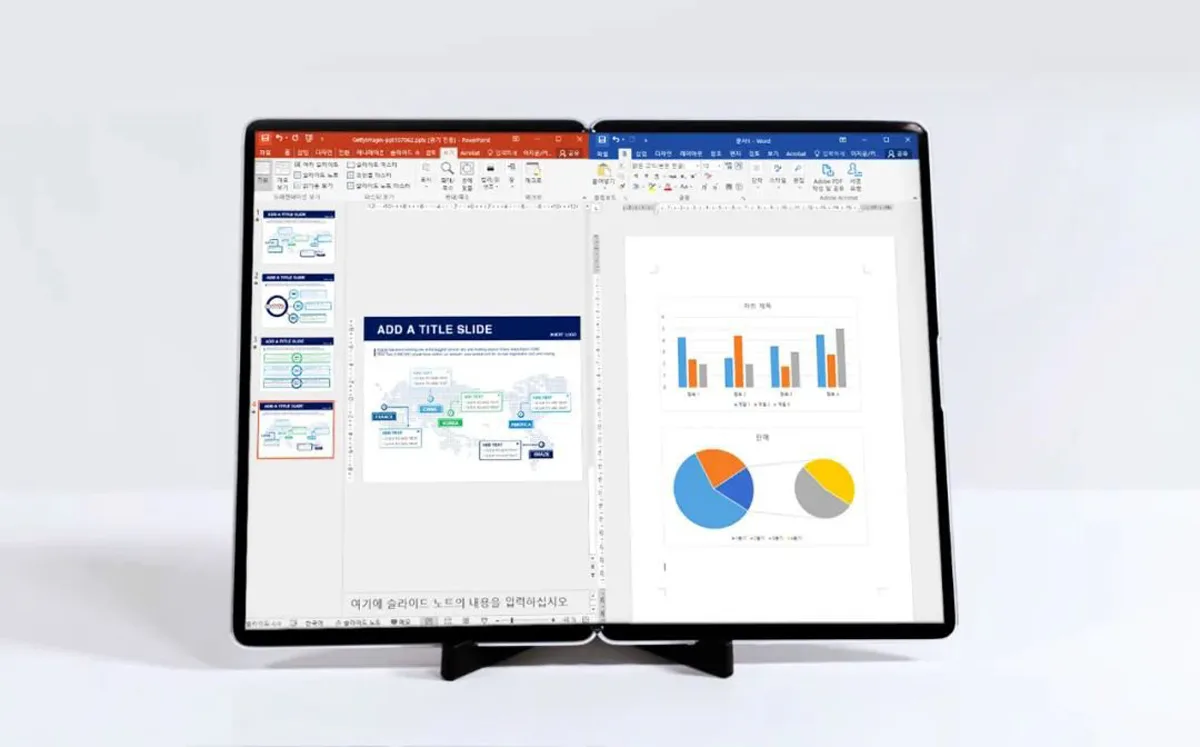Samsung S-Foldable Smartphone Prototypes Display Week