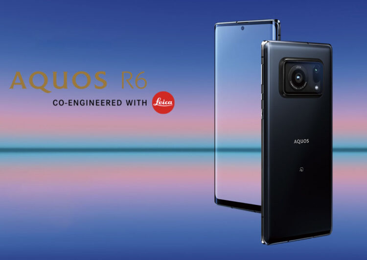 Sharp Aquos R6 Leica camera flagship smartphone