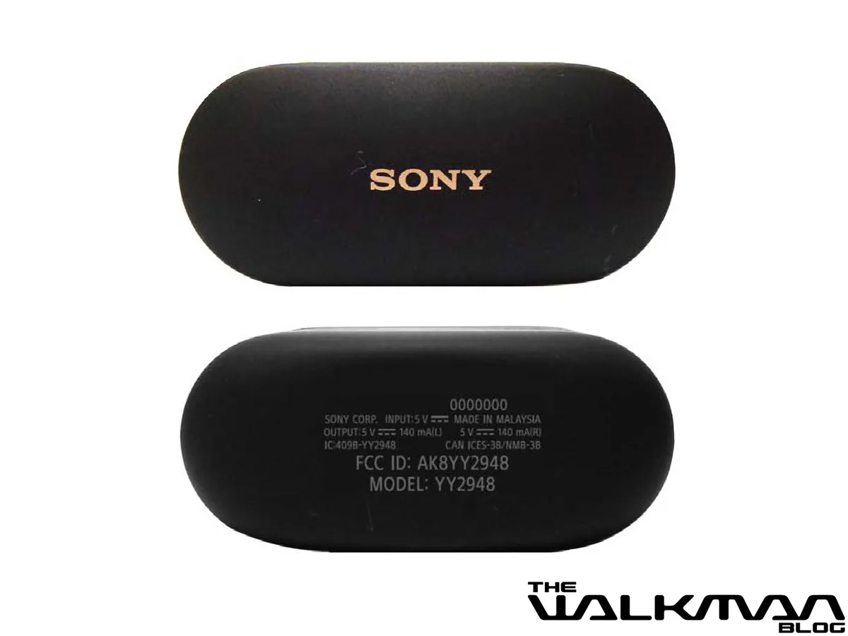 Sony WF-1000XM4 earbuds charging case leaks June