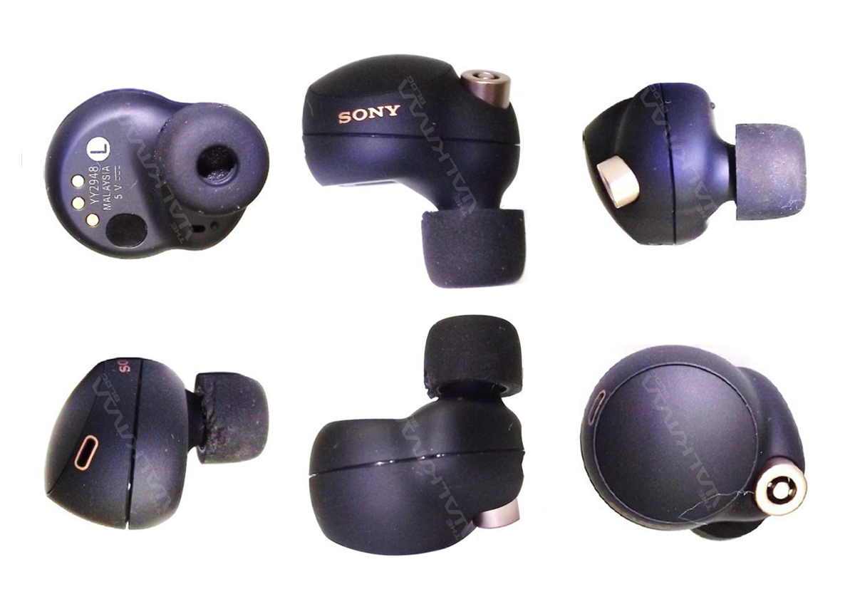 Sony WF-1000XM4 earbuds charging case leaks June