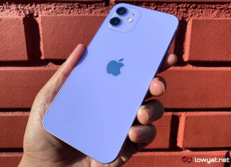 Purple iPhone 12