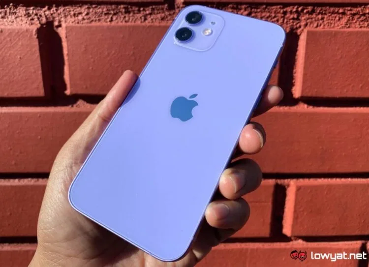 Purple iPhone 12