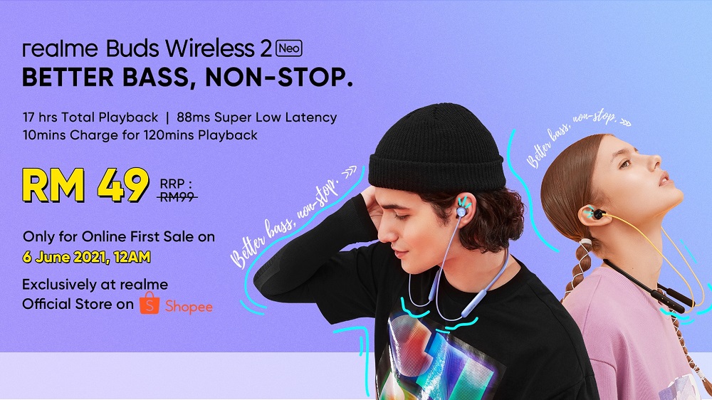 realme Buds Wireless 2 Neo
