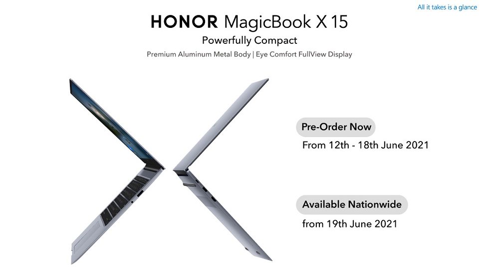 HONOR MacigBook X15