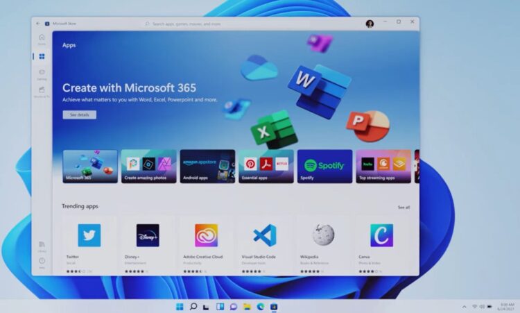 Microsoft Windows 11 Store App Games Third-Party Steam Epic