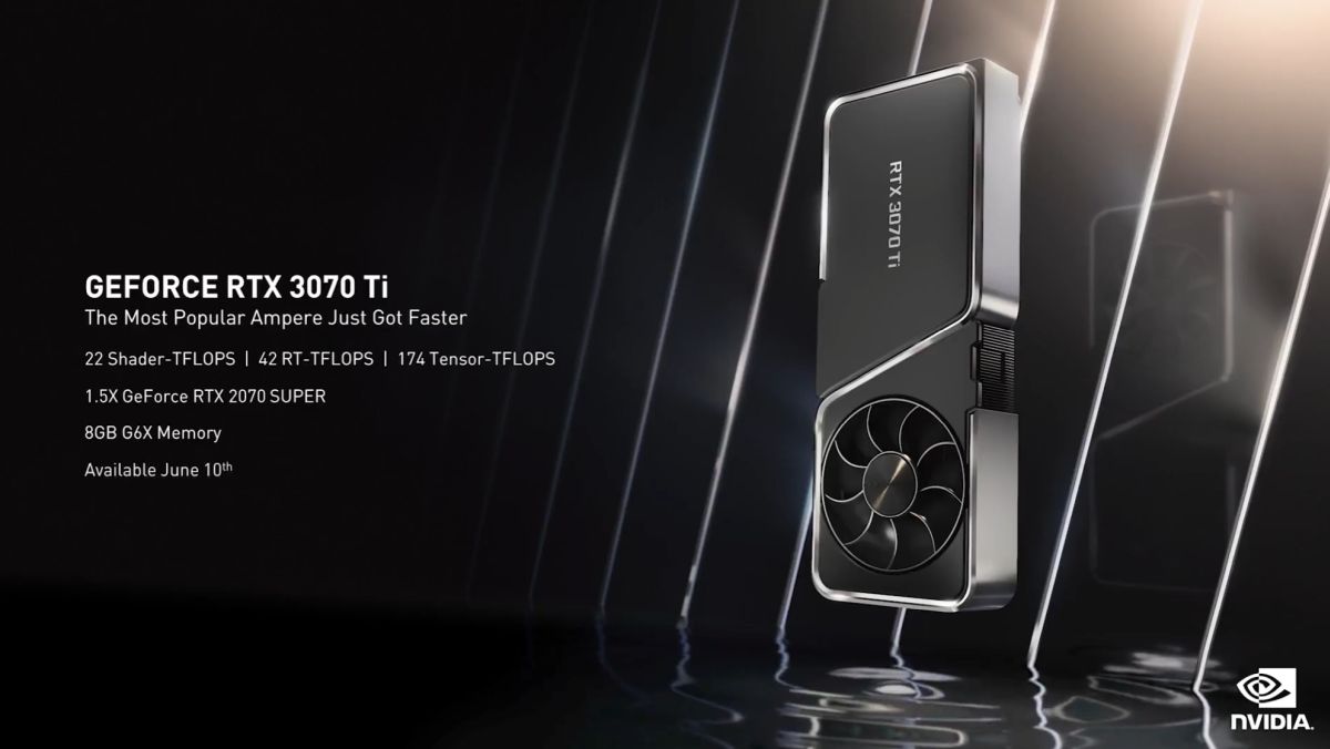 NVIDIA GeForce RTX 3070 Ti announcement 1