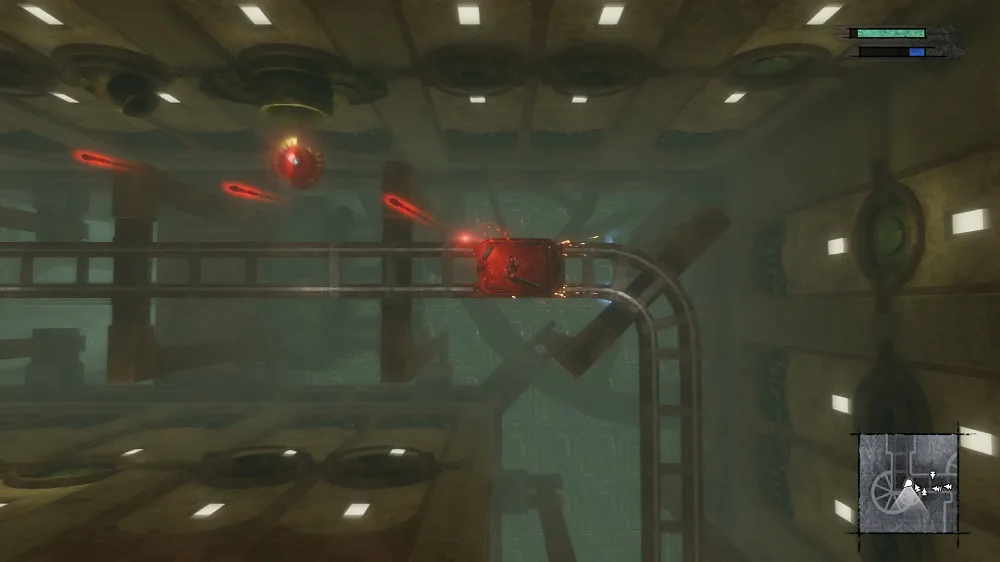 NieR Replicant factory bullet hell
