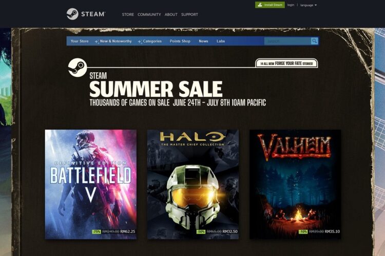 Steam Summer Sale 2021