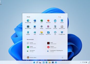 Windows 11 preview start menu