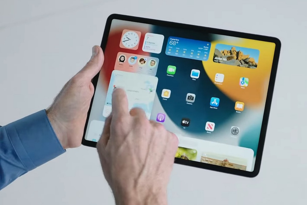 iPadOS 15 widget