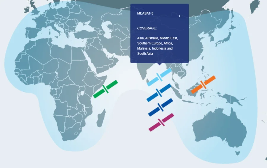 measat 3 coverage map 01