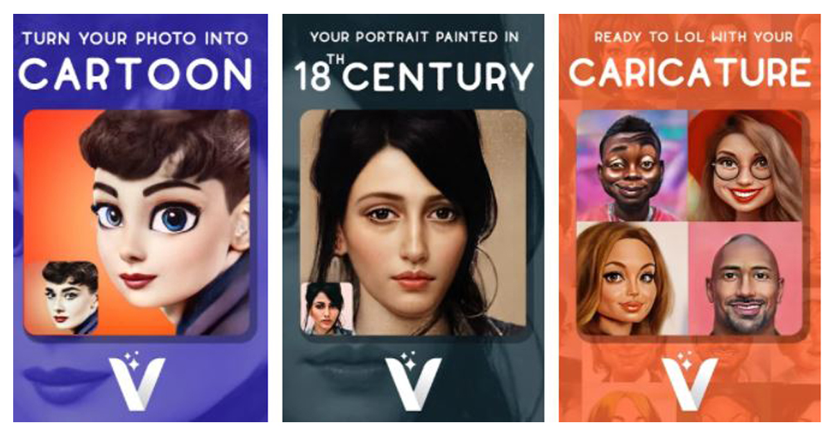 voila app face manipulation viral ios android