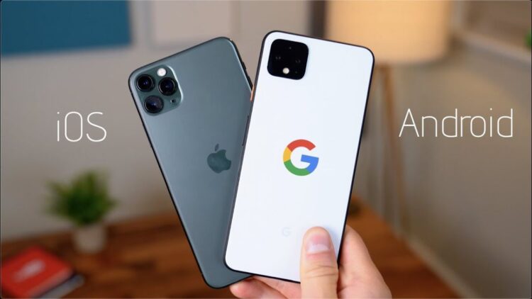 Android iPhone Switch app Apple Google