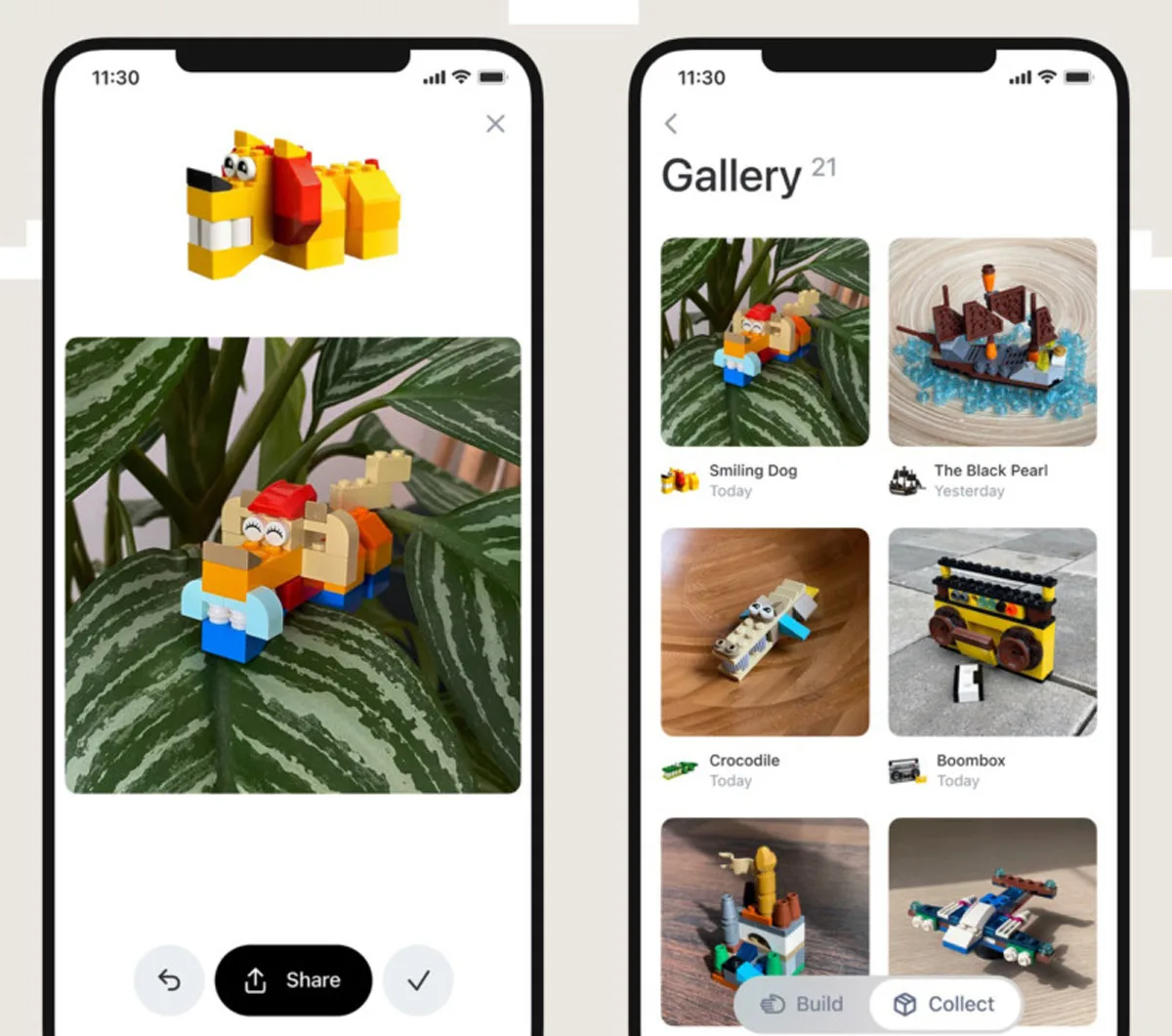 Brickit App iOS iPhone Lego