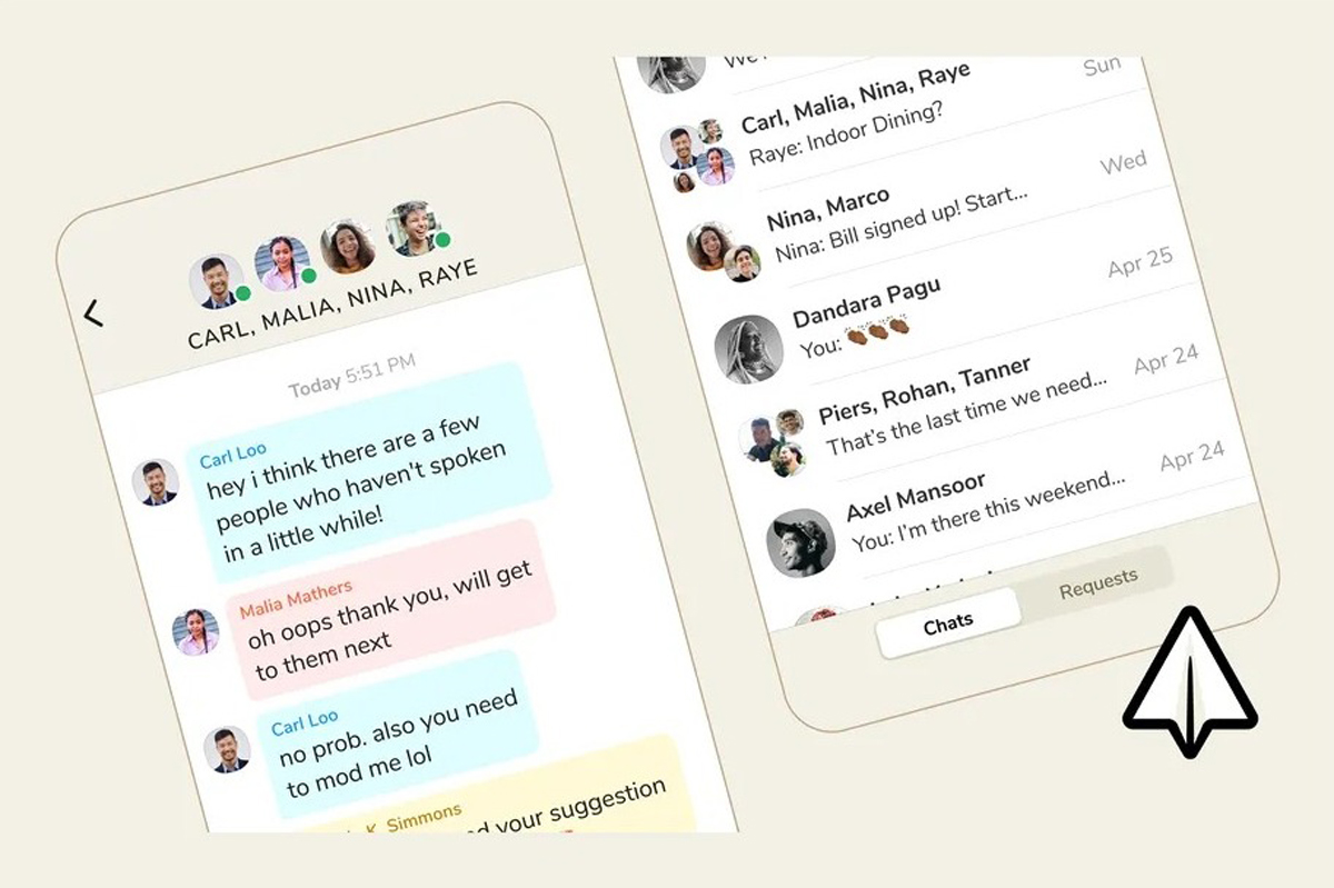 Clubhouse Backchannel direct messaging feature now available