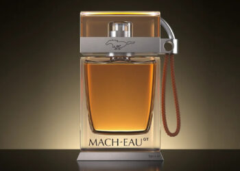 Ford Mach-Eau gasoline scent novelty fragrance