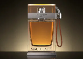 Ford Mach-Eau gasoline scent novelty fragrance