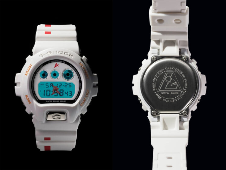 GUNDAM FAN CLUB G-SHOCK DW-6900 AMURO RAY limited edition watch japan casio
