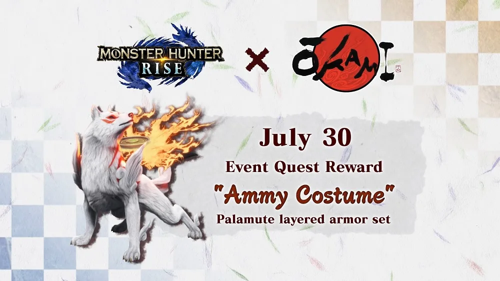 Okami Monster Hunter Rise