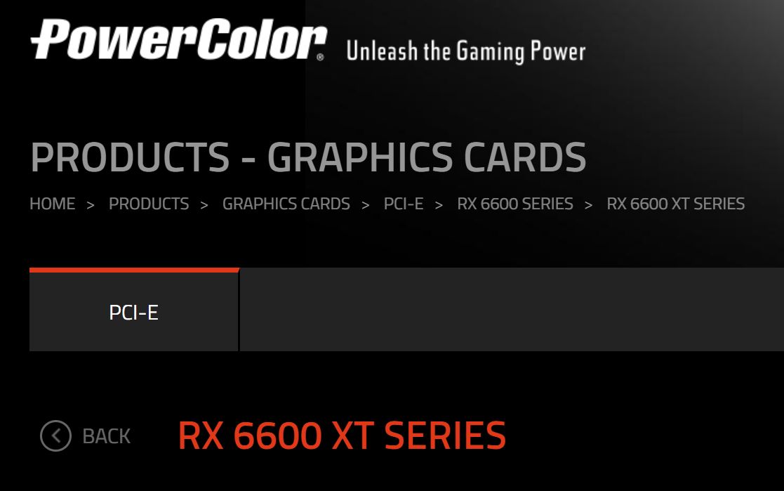 PowerColor Radeon RX 6600XT