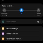 Samsung Galaxy Buds2 app page 1