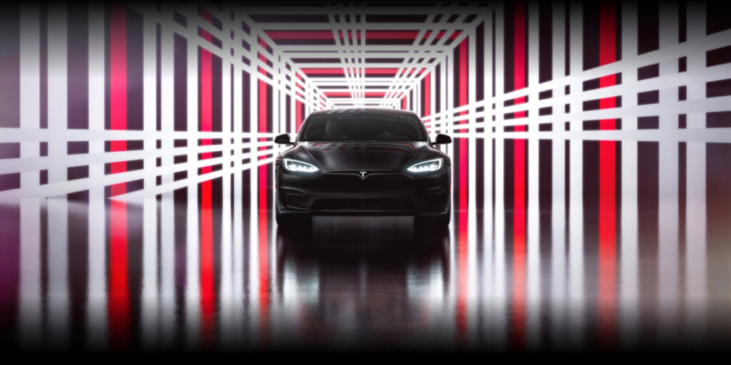 Tesla plaid car