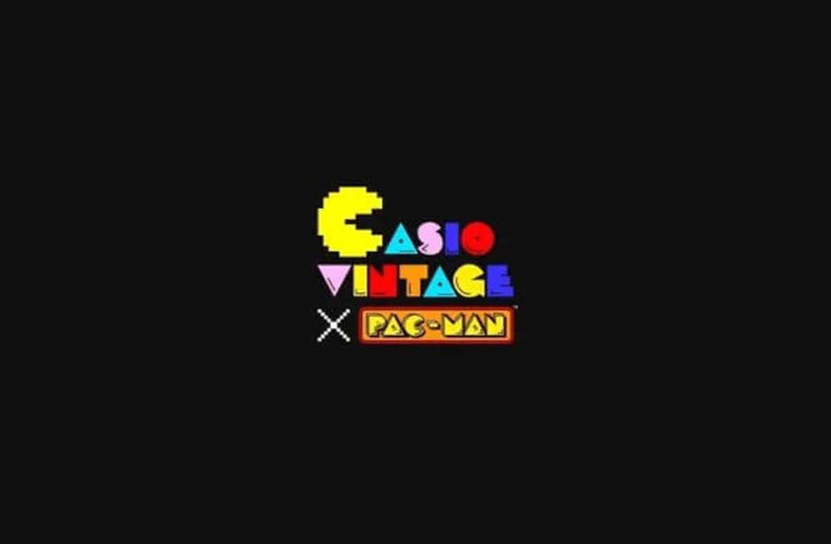 casio pac-man collaboration vintage timepiece watch teaser