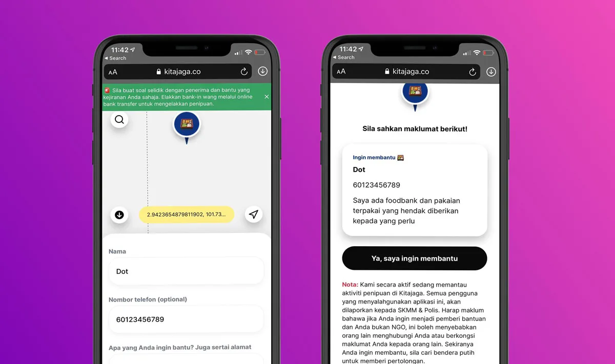 kitajaga delivery option features improvements mobile app benderaputih