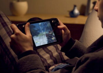 Steam Deck handheld