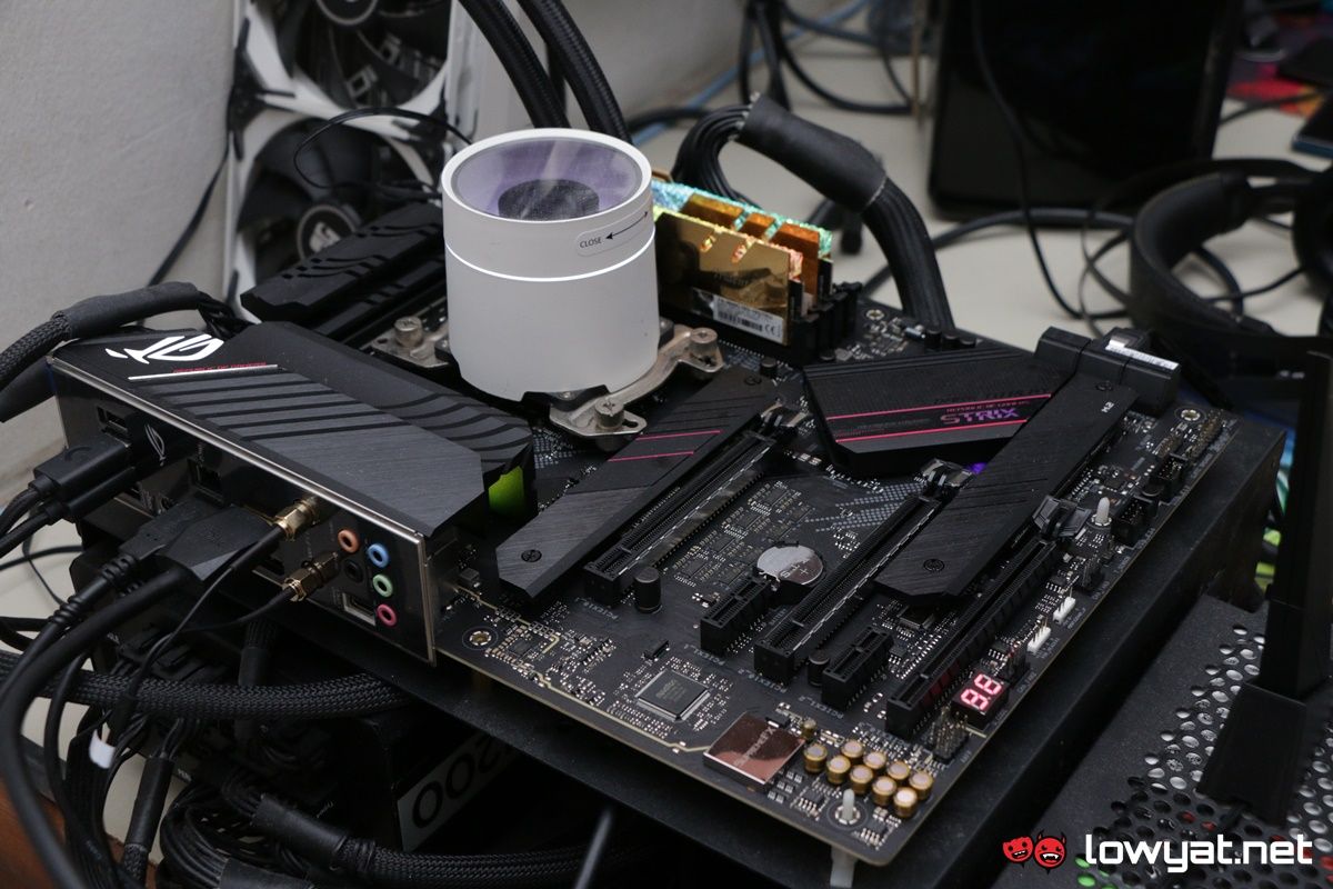 AMD Ryzen 7 5700G testbed
