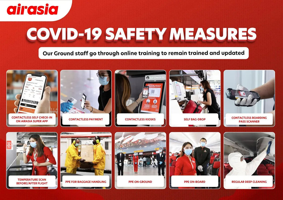 AirAsia crew and staff 100-percent vaccinated and ready to fly