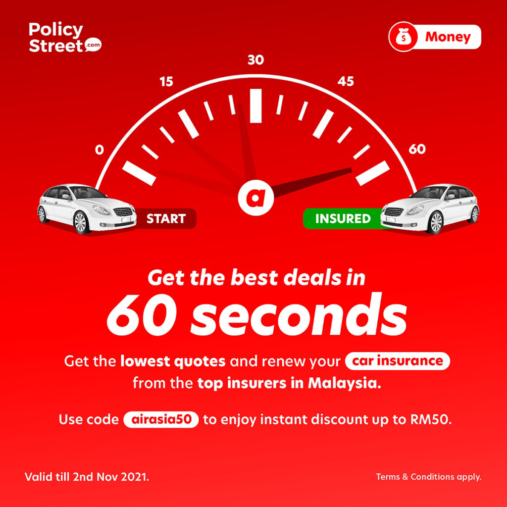 AirAsia Adds Digital Car Insurance Services To Its Mobile