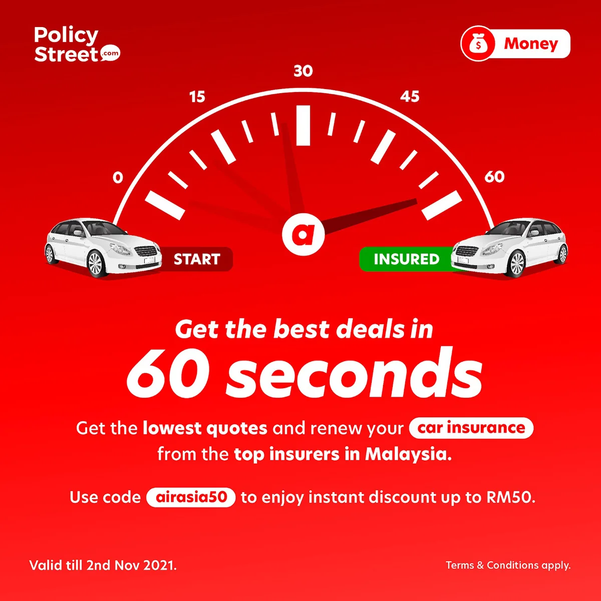 AirAsia money super app digital car insurance service mobile
